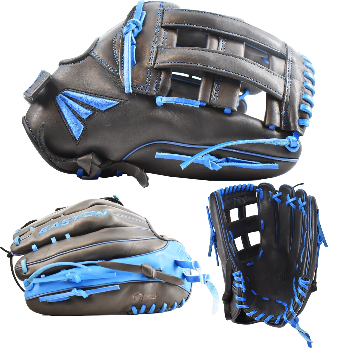Kelly's Ultimate Sports 2022 Easton Small Batch No. 58 Slowpitch Softball Glove - Black/Royal