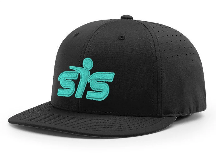 Kelly's Ultimate Sports Smash It Sports CA I8503 Performance Hat - Black/Mint