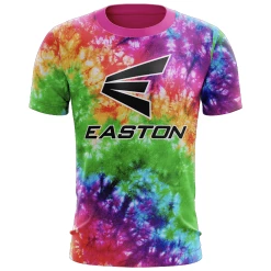 Kelly's Ultimate Sports Easton EVO-Tech Short Sleeve Shirt - Rainbow Tie Dye