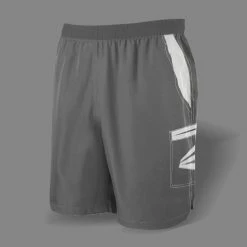 Kelly's Ultimate Sports Easton Microfiber Shorts (Grey/White)