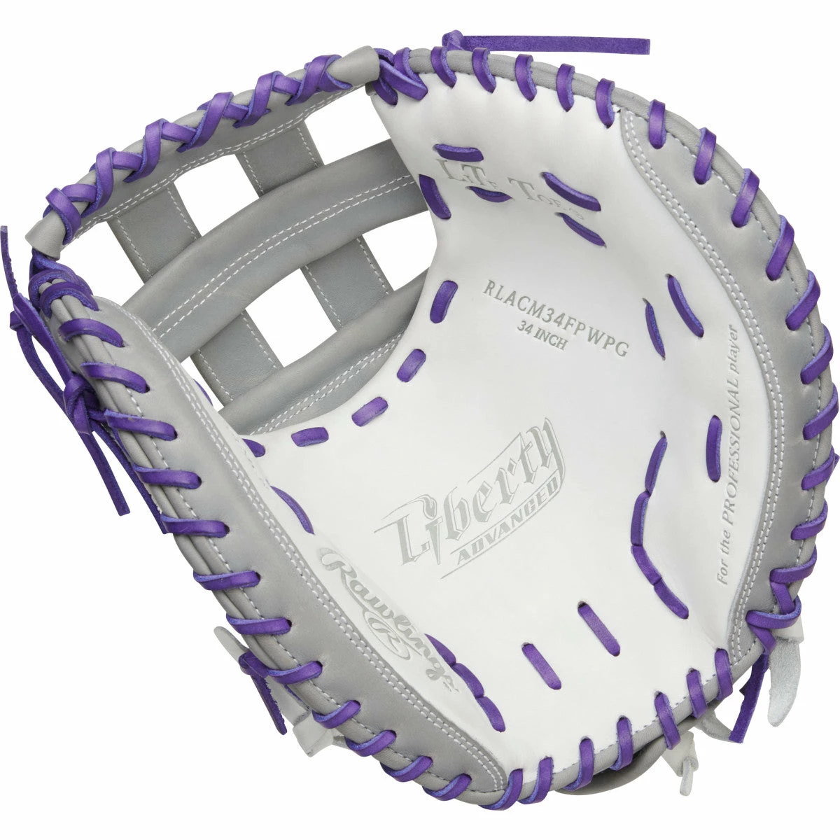 Kelly's Ultimate Sports 2022 Rawlings Liberty Advanced Series 34" Softball Catchers Glove - RLACM34FPWPG - Image 2