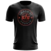 Kelly's Ultimate Sports Smash It Sports EVO-Tech Short Sleeve Shirt - Black Red/Charcoal Circle Logo