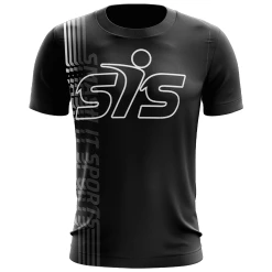 Kelly's Ultimate Sports Smash It Sports EVO-Tech Short Sleeve Shirt - Black/White Repeat Logo