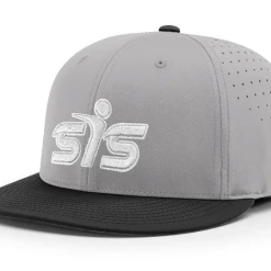 Kelly's Ultimate Sports Smash It Sports CA I8503 Performance Hat - Grey/Black/White