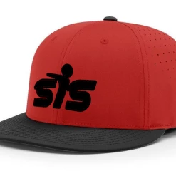 Kelly's Ultimate Sports Smash It Sports CA I8503 Performance Hat - Red/Black/Black
