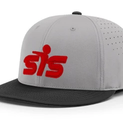 Kelly's Ultimate Sports Smash It Sports CA I8503 Performance Hat - Grey/Black/White