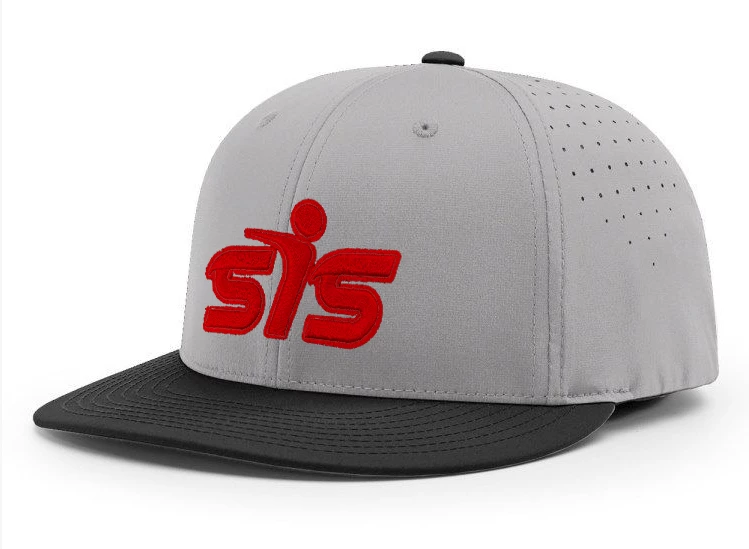 Kelly's Ultimate Sports Smash It Sports CA I8503 Performance Hat - Grey/Black/White