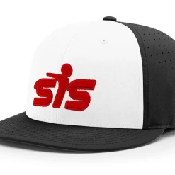 Kelly's Ultimate Sports Smash It Sports CA I8503 Performance Hat - White/Black/Red
