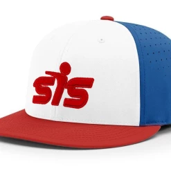 Kelly's Ultimate Sports Smash It Sports CA I8503 Performance Hat - White/Royal/Red