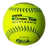 Kelly's Ultimate Sports Worth Super Green Dot Class W Composite 44/400 GSL 11" Slowpitch Softballs - UC11CYG