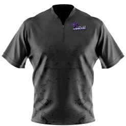 Kelly's Ultimate Sports Vipers Short Sleeve Quarter Zip - Charcoal