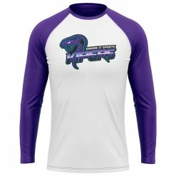 Kelly's Ultimate Sports Vipers EVO-Tech Long Sleeve Shirt - Purple/White