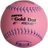 Kelly's Ultimate Sports Worth Pink Super Gold Dot Extreme Composite 40/325 GSL 12" Slowpitch Softballs - WUC12CPXTG