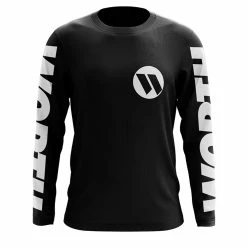 Kelly's Ultimate Sports Worth Black/White Logo Long Sleeve Shirt