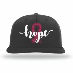 Kelly's Ultimate Sports Breast Cancer Awareness - Hope - Black Hat