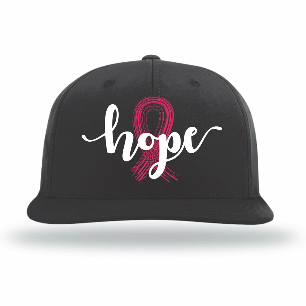 Kelly's Ultimate Sports Breast Cancer Awareness - Hope - Black Hat