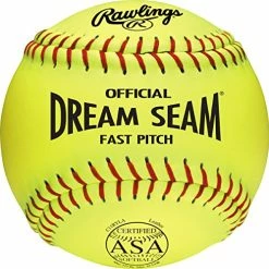 Kelly's Ultimate Sports Rawlings Dream Seam ASA/NFHS 47/375 11" Fastpitch Softballs - C11RYLA