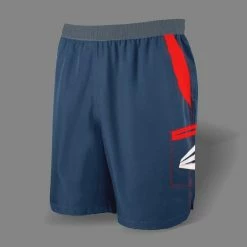 Kelly's Ultimate Sports Easton Microfiber Shorts (Navy/Red/White)