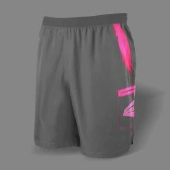 Kelly's Ultimate Sports Easton Microfiber Shorts (Grey/Pink)