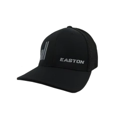 Kelly's Ultimate Sports Easton Hat By Pacific (404M) All Black/Grey Flag