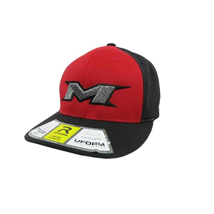 Kelly's Ultimate Sports Miken Hat By Richardson (PTS30) Black/Black/Red/Black/Zebra