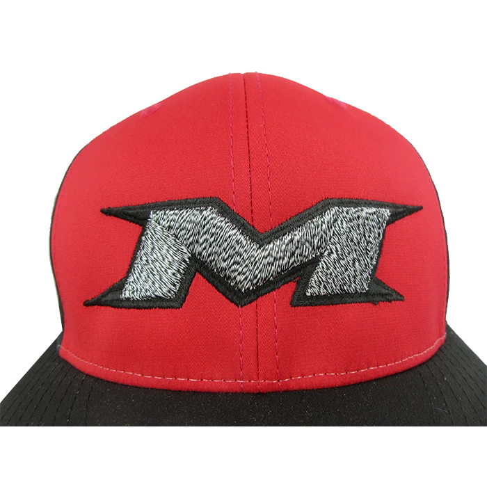 Kelly's Ultimate Sports Miken Hat By Richardson (PTS30) Black/Black/Red/Black/Zebra - Image 4