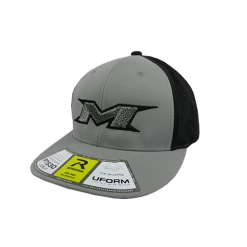 Kelly's Ultimate Sports Miken Hat By Richardson (PTS30) Grey/Black/Grey/Black/Zebra