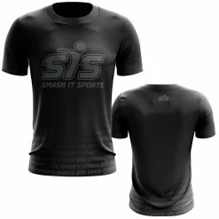 Kelly's Ultimate Sports Smash It Sports Short Sleeve Shirt - Fade (Black/Charcoal)
