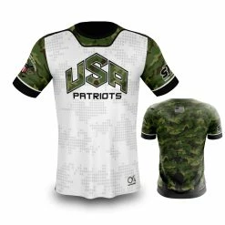 Kelly's Ultimate Sports USA Patriot Camo Stock Short Sleeve Shirt