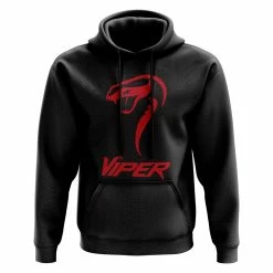 Kelly's Ultimate Sports Viper Black/Red Victory Performance Fleece Mid-Weight Hoodie