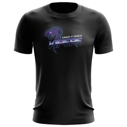 Kelly's Ultimate Sports Vipers EVO-Tech Short Sleeve Shirt - Black