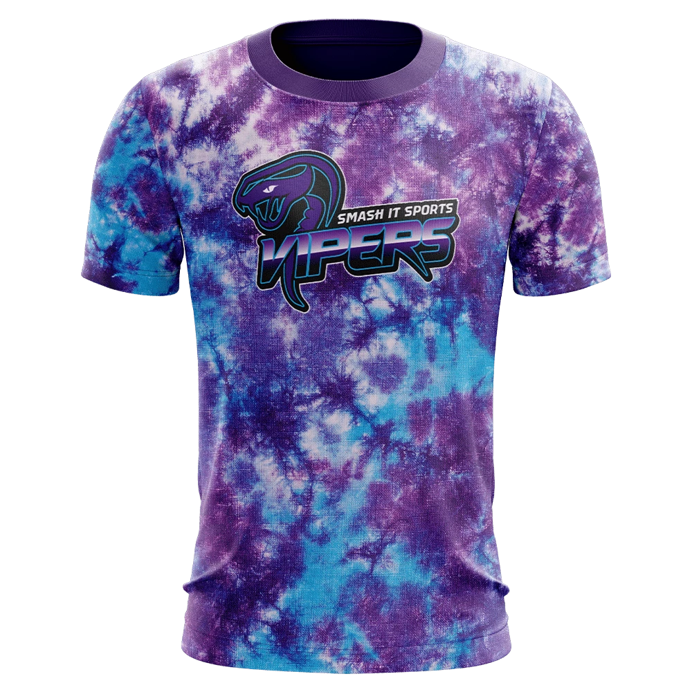 Kelly's Ultimate Sports Vipers EVO-Tech Short Sleeve Shirt - Tie Dye