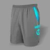 Kelly's Ultimate Sports Worth Microfiber Shorts (Grey/Carolina)